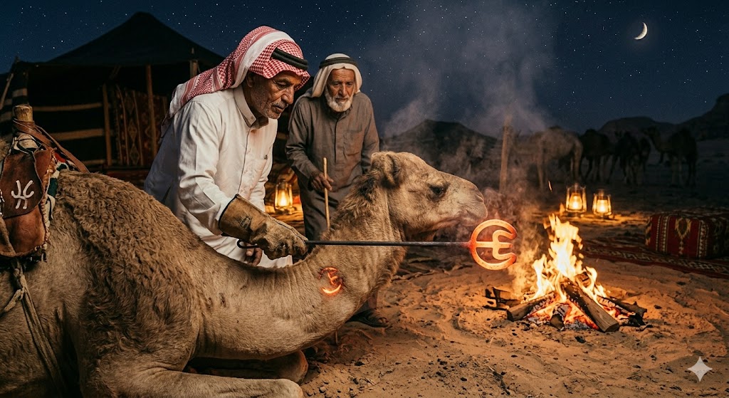 وسم الإبل في سيناء… نارُ الهوية وحارسُ الملكية في ذاكرة الصحراء